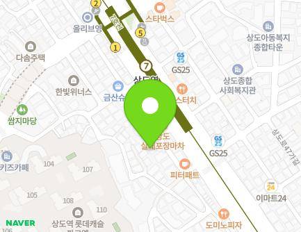 3-18 Sangdo-ro 38-gil, Dongjak-gu, Seoul, Republic of Korea Map