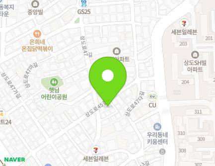 42 Sangdo-ro 45-gil, Dongjak-gu, Seoul, Republic of Korea Map