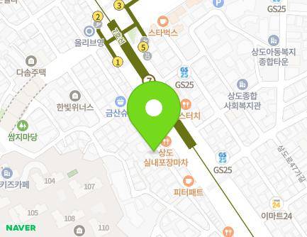 3-16 Sangdo-ro 38-gil, Dongjak-gu, Seoul, Republic of Korea Map