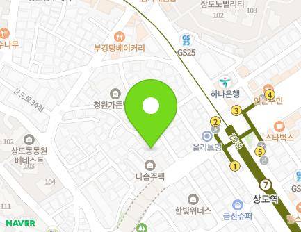 30 Sangdo-ro 34na-gil, Dongjak-gu, Seoul, Republic of Korea Map