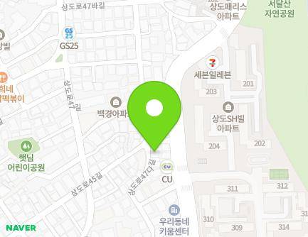 32 Sangdo-ro 47da-gil, Dongjak-gu, Seoul, Republic of Korea Map