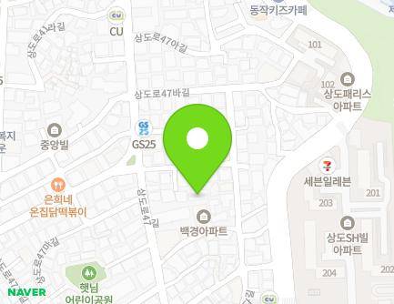 76-10 Sangdo-ro 47-gil, Dongjak-gu, Seoul, Republic of Korea Map