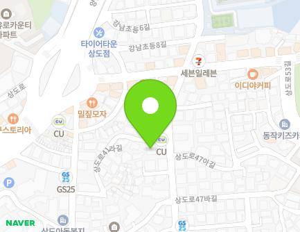 34 Sangdo-ro 41ra-gil, Dongjak-gu, Seoul, Republic of Korea Map