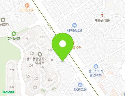 2-13 Sangdo-ro 50-gil, Dongjak-gu, Seoul, Republic of Korea Map