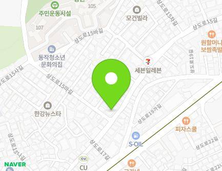 55 Sangdo-ro 15-gil, Dongjak-gu, Seoul, Republic of Korea Map