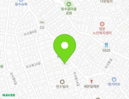 118 Guksabong-gil, Dongjak-gu, Seoul, Republic of Korea Map