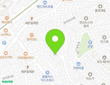 20-12 Seongdae-ro 5-gil, Dongjak-gu, Seoul, Republic of Korea Map