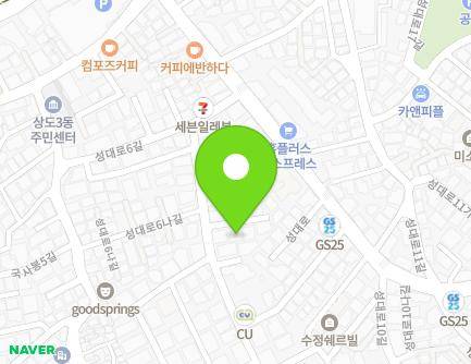 15-4 Seongdae-ro 6ga-gil, Dongjak-gu, Seoul, Republic of Korea Map