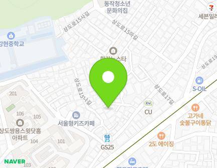 7-9 Sangdo-ro 15da-gil, Dongjak-gu, Seoul, Republic of Korea Map