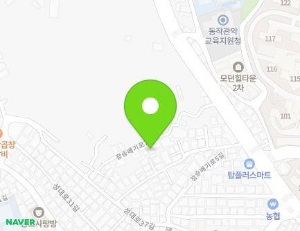 25 Jangseungbaegi-ro 7-gil, Dongjak-gu, Seoul, Republic of Korea Map