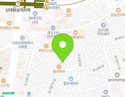 39 Guksabong-gil, Dongjak-gu, Seoul, Republic of Korea Map