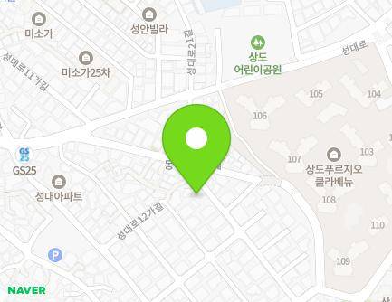 15-10 Seongdae-ro 12ga-gil, Dongjak-gu, Seoul, Republic of Korea Map