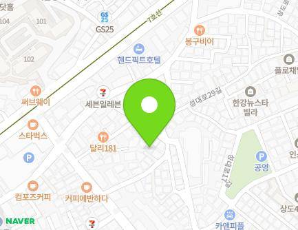 15-2 Seongdae-ro 5-gil, Dongjak-gu, Seoul, Republic of Korea Map