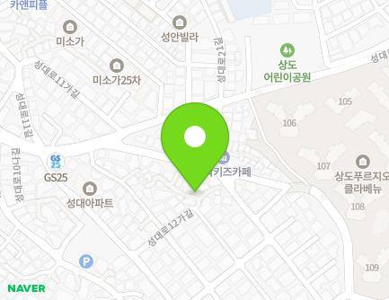 15-3 Seongdae-ro 12ga-gil, Dongjak-gu, Seoul, Republic of Korea Map