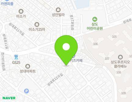 15-5 Seongdae-ro 12ga-gil, Dongjak-gu, Seoul, Republic of Korea Map