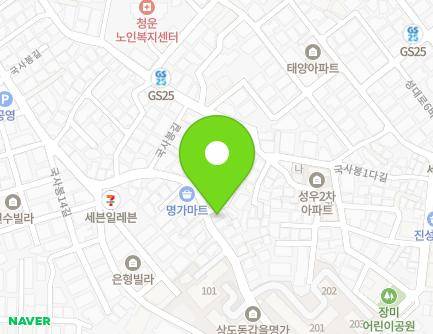 157 Guksabong-gil, Dongjak-gu, Seoul, Republic of Korea Map