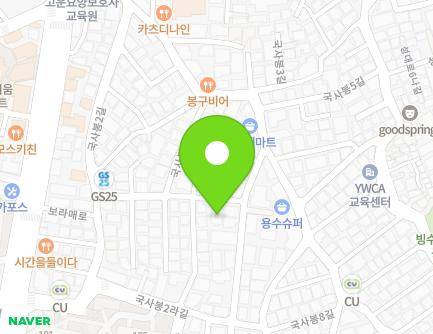 24 Guksabong 2na-gil, Dongjak-gu, Seoul, Republic of Korea Map