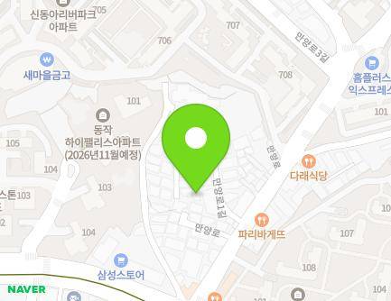 35 Manyang-ro 1-gil, Dongjak-gu, Seoul, Republic of Korea Map