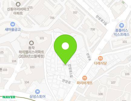 9 Manyang-ro 1-gil, Dongjak-gu, Seoul, Republic of Korea Map