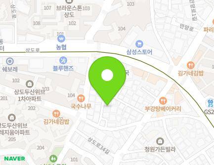 23 Sangdo-ro 34ga-gil, Dongjak-gu, Seoul, Republic of Korea Map