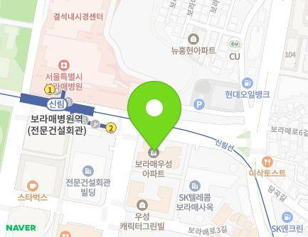 5 Boramae-ro 5-gil, Dongjak-gu, Seoul, Republic of Korea Map