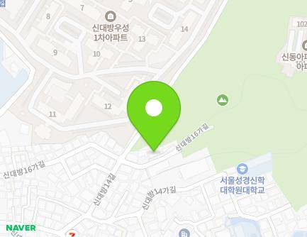 49 Sindaebang 16ga-gil, Dongjak-gu, Seoul, Republic of Korea Map