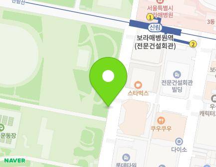 44 Boramae-ro 5-gil, Dongjak-gu, Seoul, Republic of Korea Map