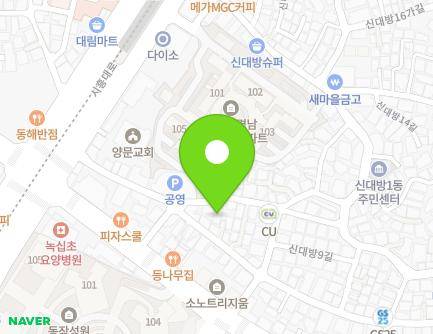 21 Sindaebang 11-gil, Dongjak-gu, Seoul, Republic of Korea Map
