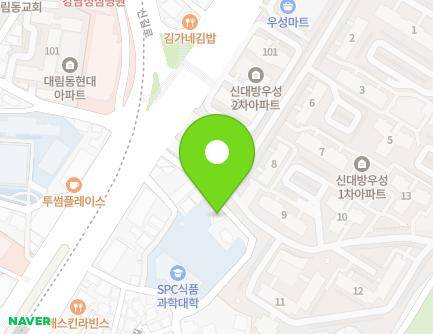 13 Sindaebang 16na-gil, Dongjak-gu, Seoul, Republic of Korea Map