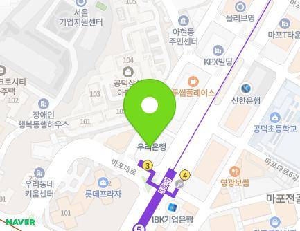 119 Mapo-daero, Mapo-gu, Seoul, Republic of Korea Map