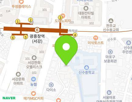 17-1 Dongmak-ro 24-gil, Mapo-gu, Seoul, Republic of Korea Map