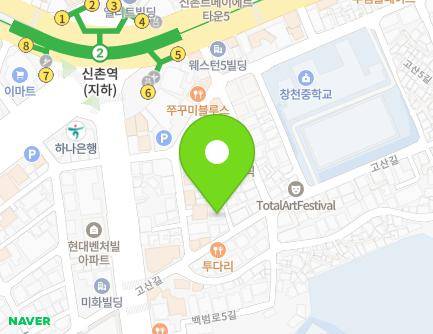 12-26 Baekbeom-ro 1-gil, Mapo-gu, Seoul, Republic of Korea Map