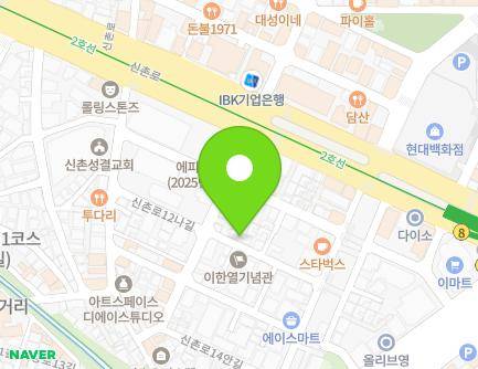 23 Sinchon-ro 12na-gil, Mapo-gu, Seoul, Republic of Korea Map