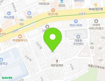 26-4 Sinchon-ro 24-gil, Mapo-gu, Seoul, Republic of Korea Map