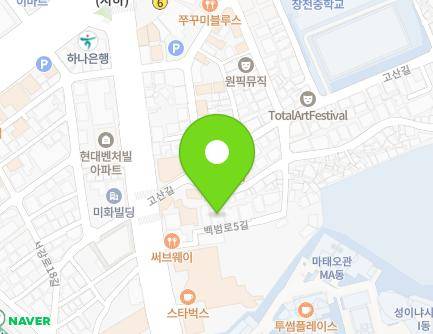 13 Baekbeom-ro 5-gil, Mapo-gu, Seoul, Republic of Korea Map