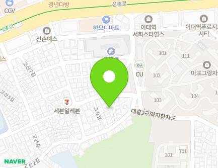 100-4 Gosan-gil, Mapo-gu, Seoul, Republic of Korea Map