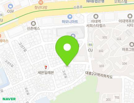 98 Gosan-gil, Mapo-gu, Seoul, Republic of Korea Map
