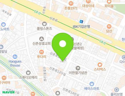 20 Sinchon-ro 14-gil, Mapo-gu, Seoul, Republic of Korea Map