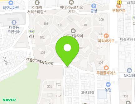 136 Gosan-gil, Mapo-gu, Seoul, Republic of Korea Map