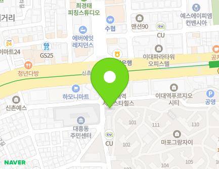 11 Sinchon-ro 26-gil, Mapo-gu, Seoul, Republic of Korea Map