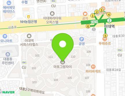 175 Daeheung-ro, Mapo-gu, Seoul, Republic of Korea Map