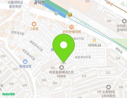 10-3 Saechang-ro 6da-gil, Mapo-gu, Seoul, Republic of Korea Map