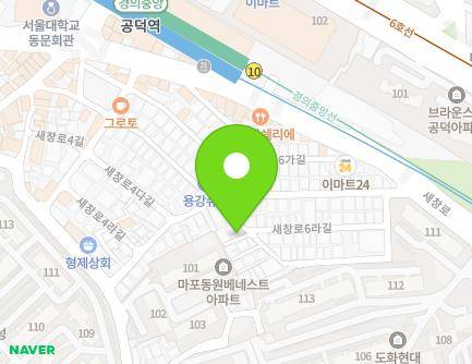 10 Saechang-ro 6da-gil, Mapo-gu, Seoul, Republic of Korea Map