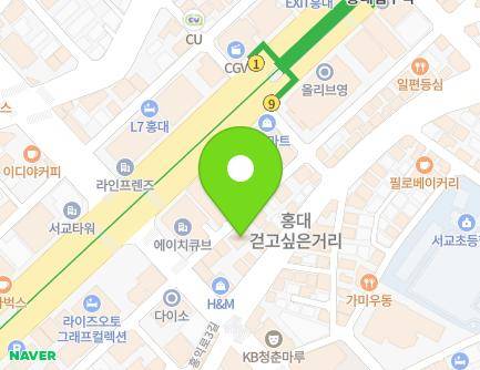 10 Hongik-ro 6-gil, Mapo-gu, Seoul, Republic of Korea Map