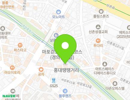 162-19 Wausan-ro, Mapo-gu, Seoul, Republic of Korea Map