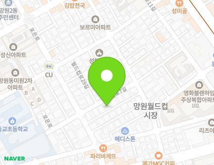 31-15 Mangwon-ro 7-gil, Mapo-gu, Seoul, Republic of Korea Map