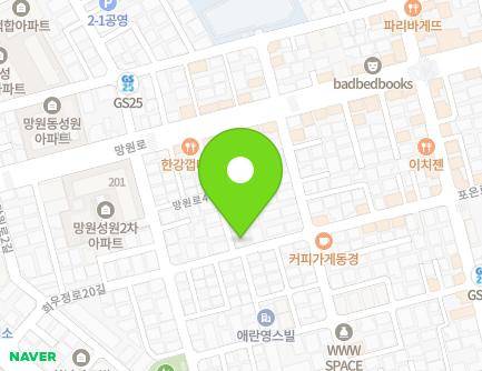 43 Huiujeong-ro 20-gil, Mapo-gu, Seoul, Republic of Korea Map