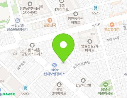 16 Mangwon-ro 2-gil, Mapo-gu, Seoul, Republic of Korea Map