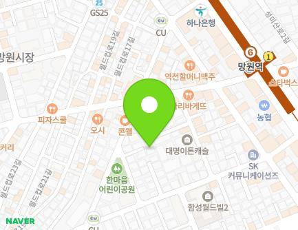 47-7 World Cup-ro 15-gil, Mapo-gu, Seoul, Republic of Korea Map