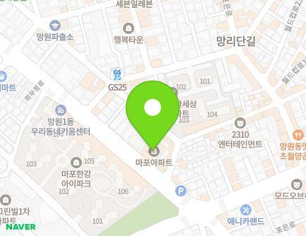 76 Huiujeong-ro, Mapo-gu, Seoul, Republic of Korea Map